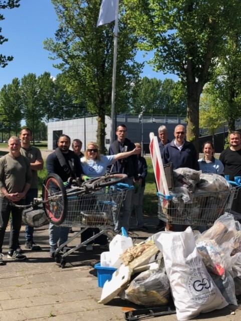 Clean up walk 17